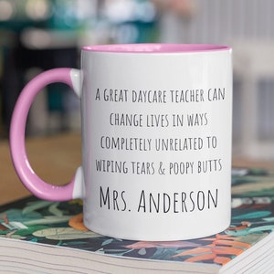 I Speak Fluent Toddler Daycare Teacher Provider Coffee Mug for