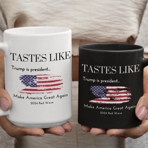 Trump 2024 Mug: MAGA Patriotic Coffee Cup - Republican Gift