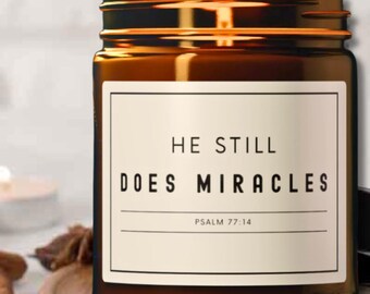 Vela Él Todavía Hace Milagros: Regalo de Fe Cristiana, Salmo 77