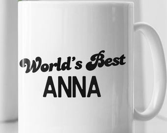 Taza retro "Lo mejor del mundo", regalo personalizado para mamá o amiga, taza de premio