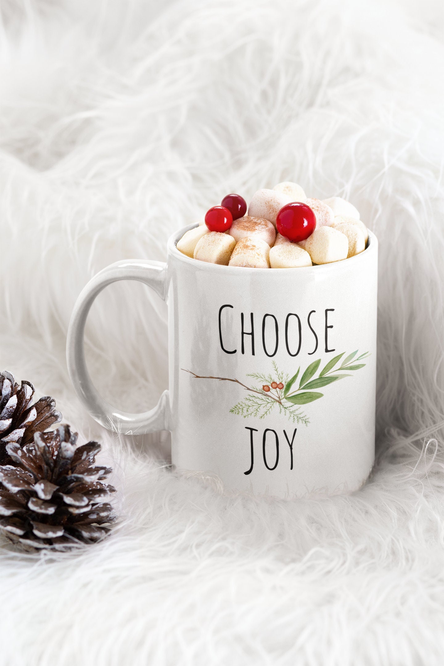 Choose Joy Rustic Campfire Coffee Mug