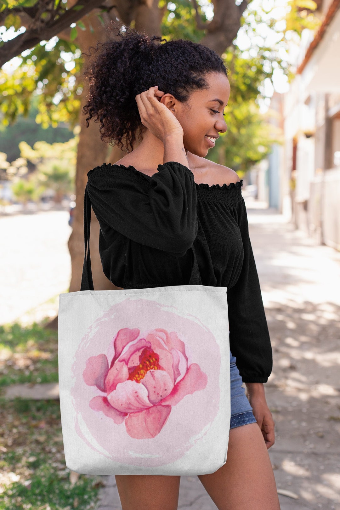 Garden Peony Handbag