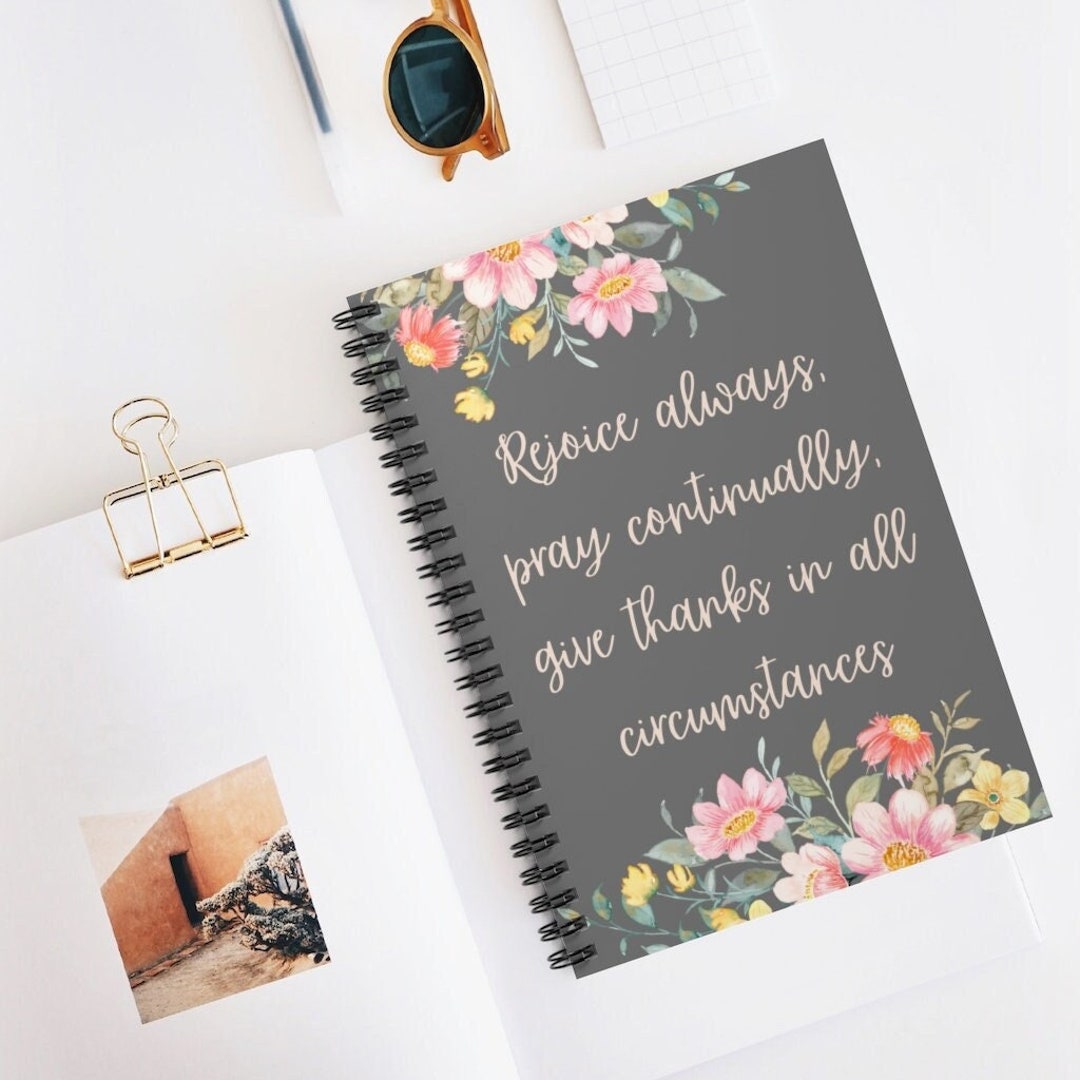 Floral Christian Journal, Sermon Notes Notebook, Bible Study Gift - Etsy