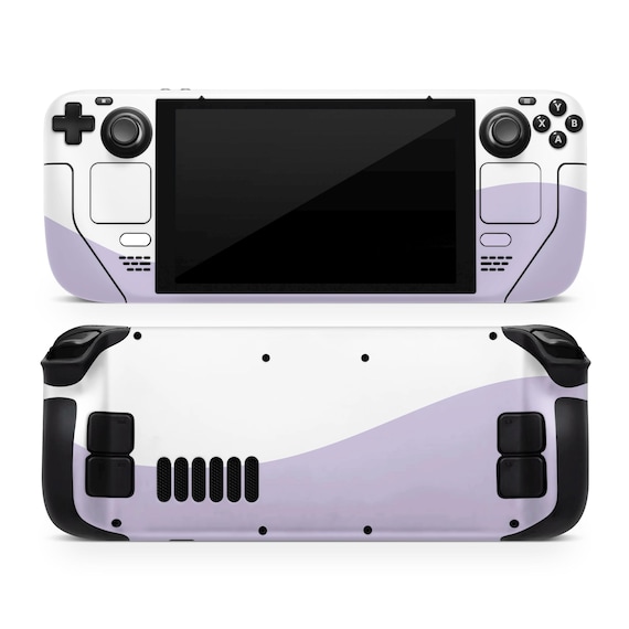 Lavender Wave Steam Deck Skin: Purple & White 3M Vinyl Decal - Etsy