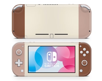 Cappuccino Nintendo Switch Lite Skin: Coffee Cream Vinyl Decal
