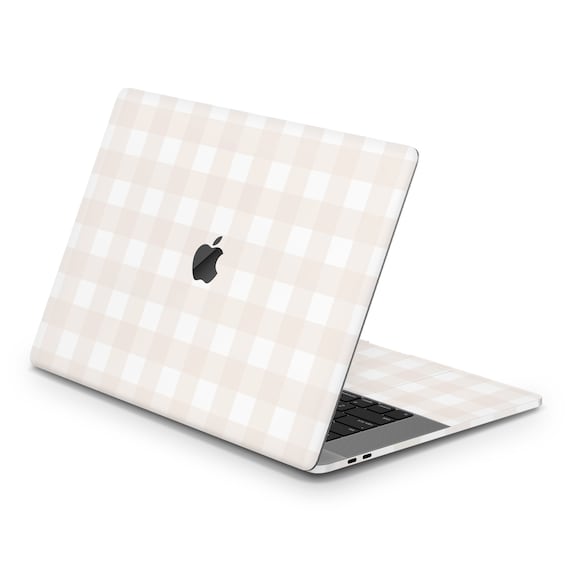 MacBook Skin Retro Danish Pastel Beige Gingham Checkered Pattern Skin for MacBook Pro Air Decal Wrap Custom MacBook Laptop Cover 3M Vinyl Etsy Australia