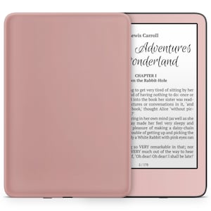 Ceramic Rose Kindle Skin: Pink Floral Kindle Decal - 3M Vinyl