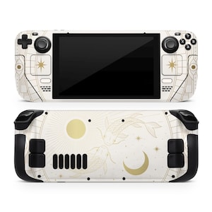 Yin Yang Koi Steam Deck Skin: Gold Fisch Vinyl Aufkleber Wrap