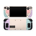 Retro Pastel Steam Deck Skin, Soft Green Purple Beige Color Skin for SteamDeck Console Decal Wrap, Custom Steam Deck OLED & LCD, 3M Vinyl product logo