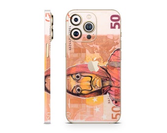 The Dali Mask iPhone Skin, Money Inspired Design iPhone 14 iPhone 13 Pro Max iPhone 11 iPhone X iPhone SE XS Decal Skin Full Wrap, 3M Vinyl