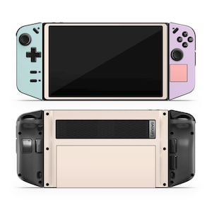 Retro pastel Legion Go-skin, zachtroze groen crème kleur design skin voor Lenovo Legion Go sticker wrap, aangepaste Legion Go-cover, 3 m vinyl