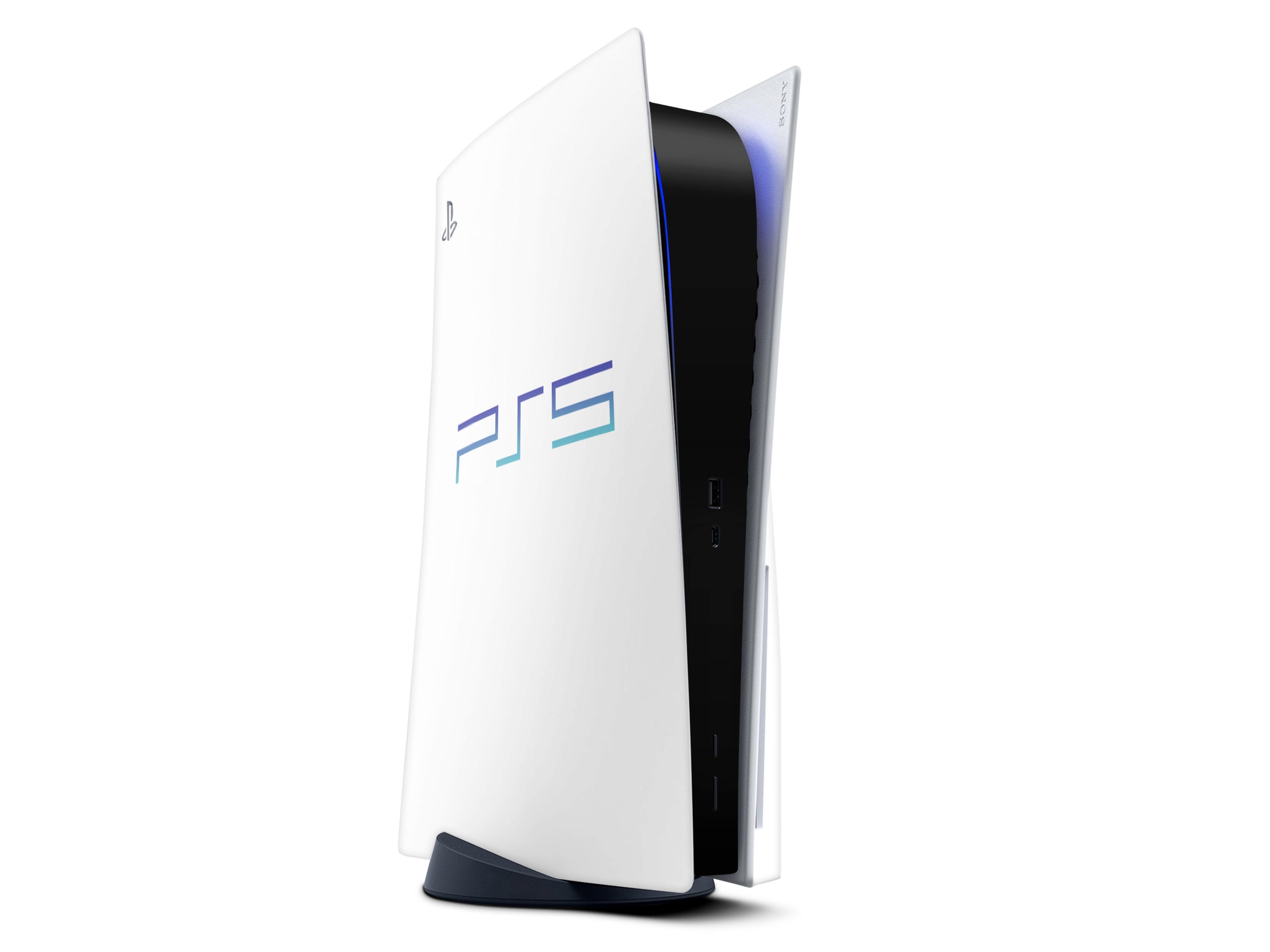Reimagined Retro Playstation 2 Logo PS5 Skin PS2 Style 25th 