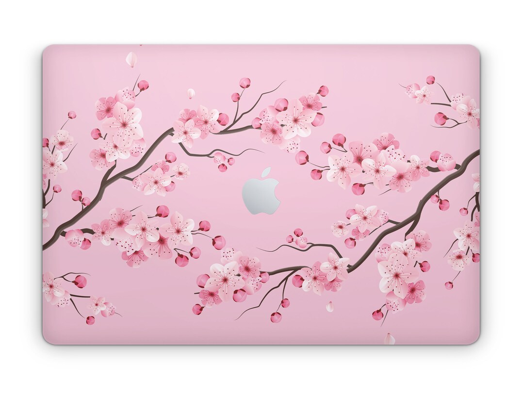 Pikachu Cherry Blossoms MacBook Skin / Decal