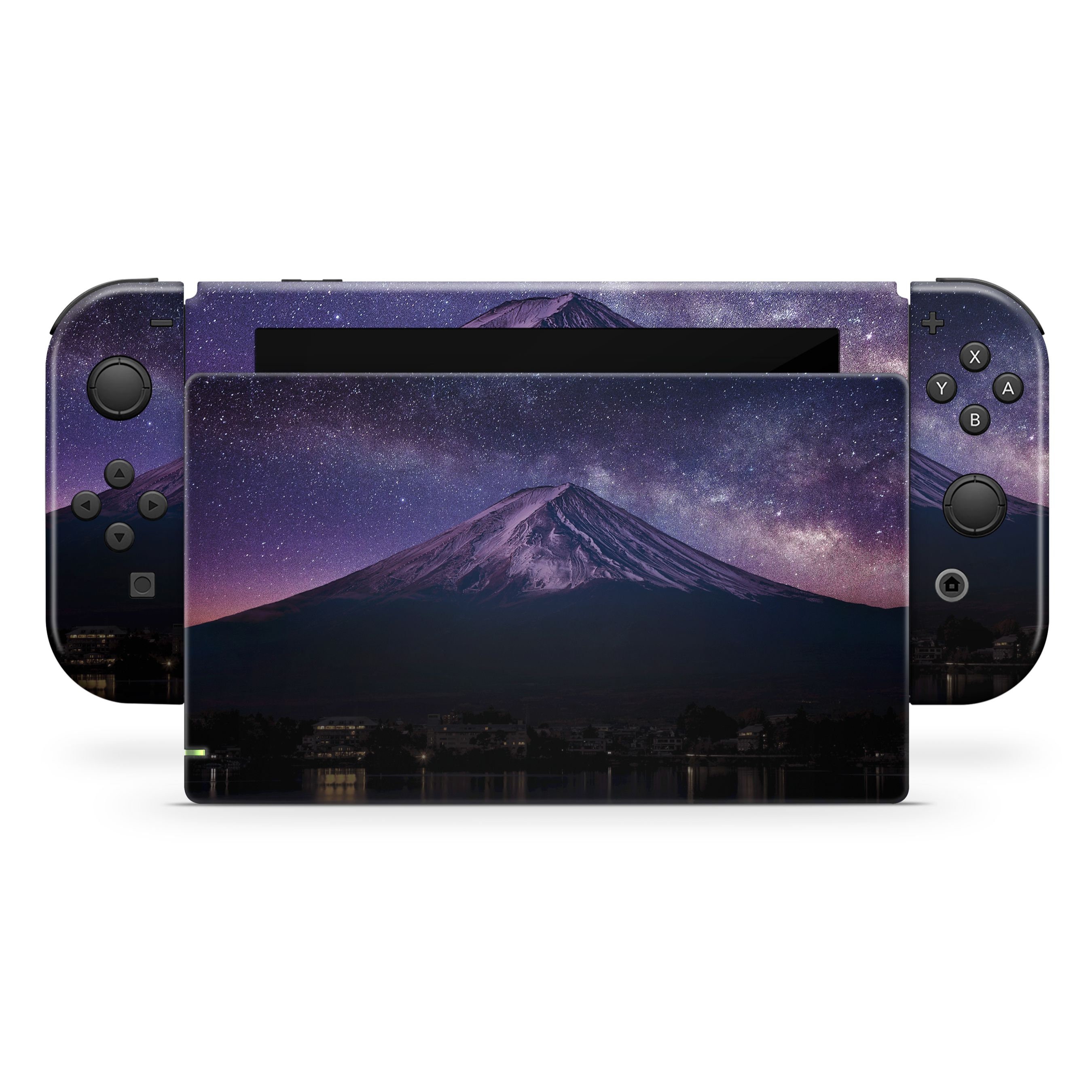 Azure Nebula - Skin Wrap Decal for Nintendo Switch Lite Console & Dock -  3DS XL - 2DS - Pro - DSi - Wii - Joy-Con Gaming Controller