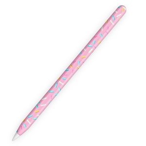 Skin per Apple Pencil con granelli rosa: adesivo in vinile per Gen 1 e 2