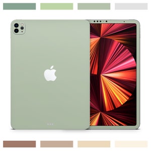 Natural Series iPad Skin, Salbei grün, Beige Braun Creme, Pastell Skin für Apple iPad Pro Cover Aufkleber Wrap, benutzerdefinierte iPad Pro Air Mini 3 M Vinyl