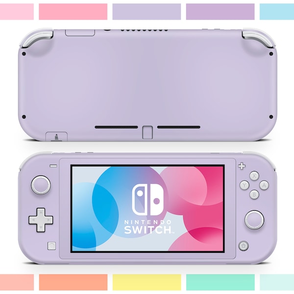Pastel Nintendo Switch Lite Skin: 3M Vinyl Decal Wrap
