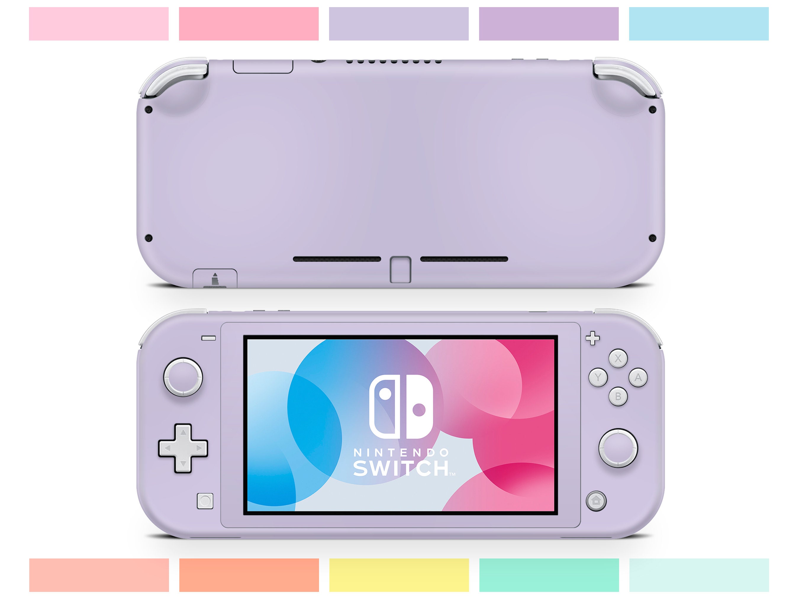 Signature Pastel Series Nintendo Switch Lite Skin, Custom