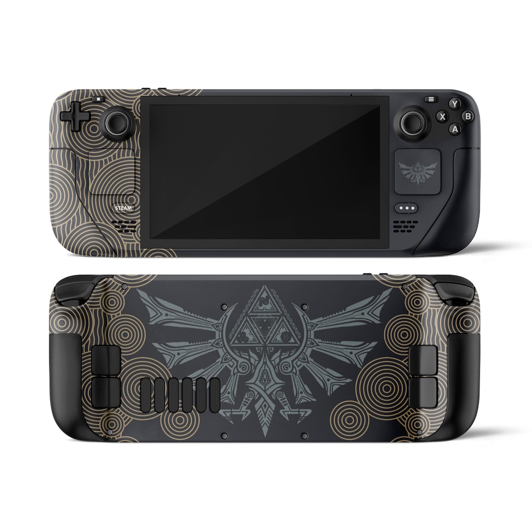 Black Gold Oriental Steam Deck Skin: Limited Edition 3M Vinyl