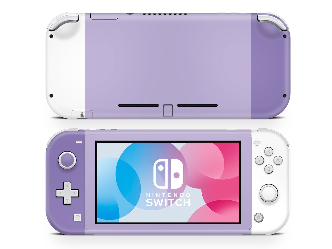 Lavender Dream Nintendo Switch Lite Skin: Pastel Purple Vinyl