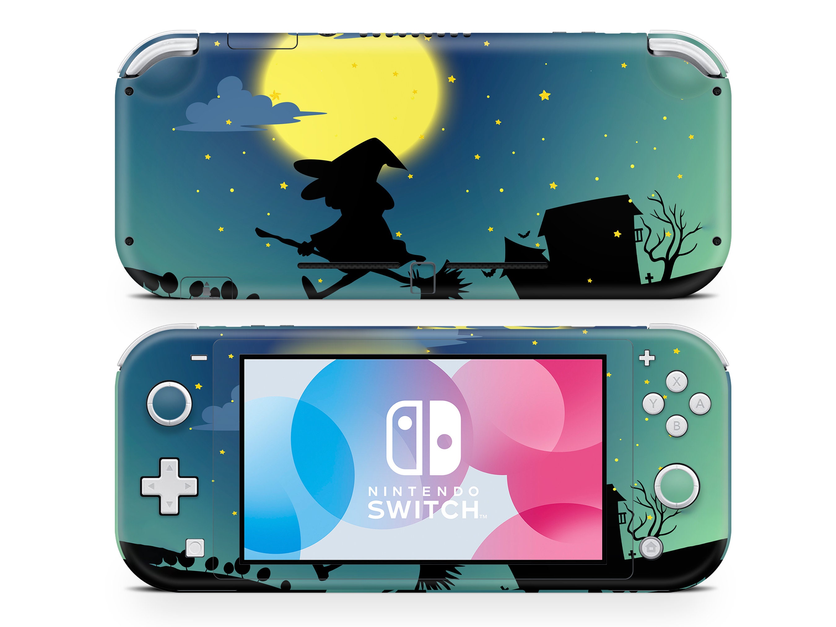 Nintendo Switch Lite Skin Decal for Game Console Magic Rainbow 