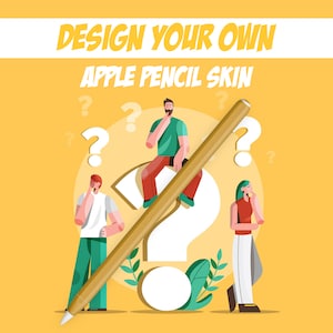 Skin personalizzata per Apple Pencil: pellicola in vinile personalizzata per Gen 1/2/3 e Pro