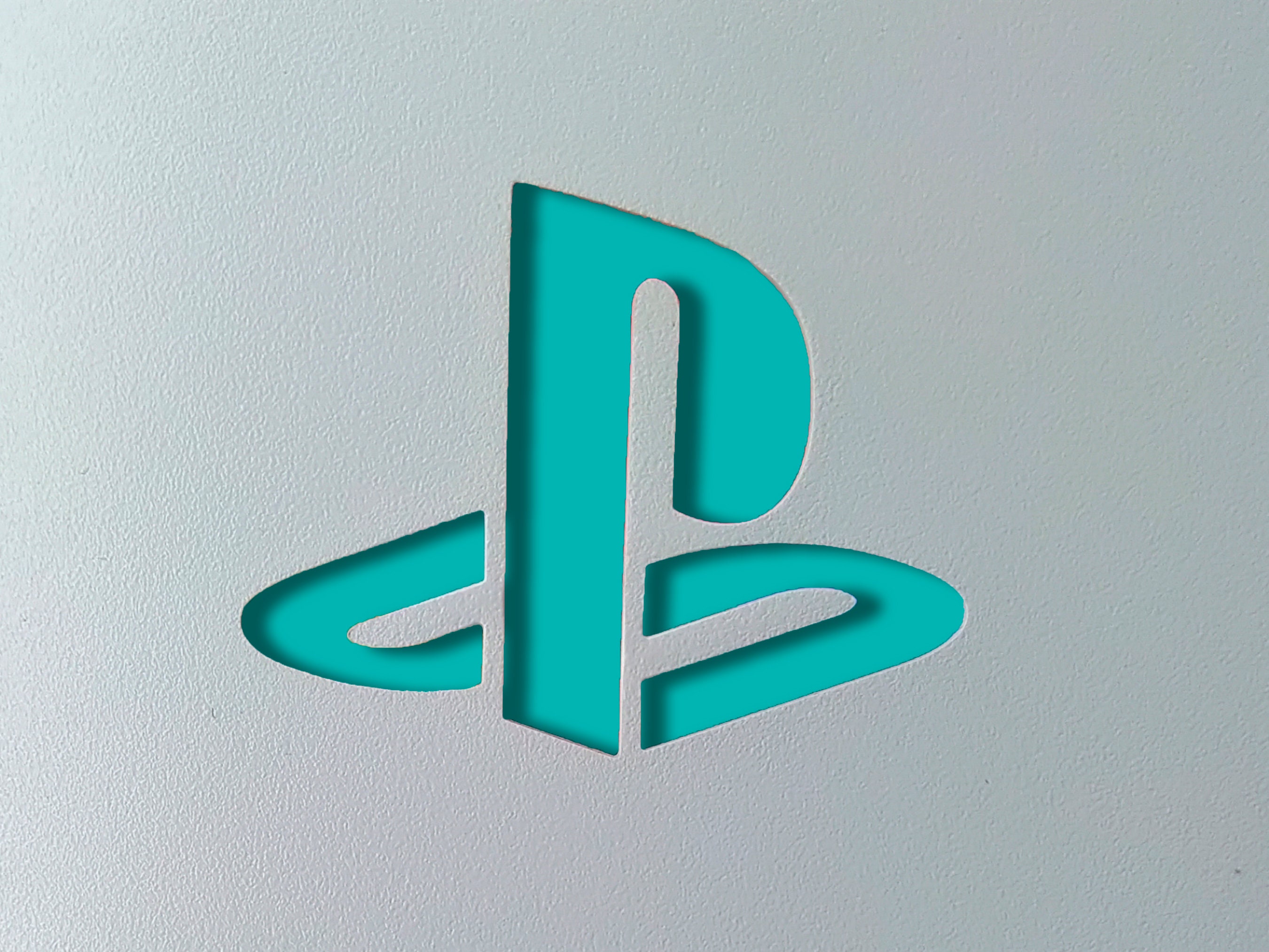 PS5 Logo Underlay Sticker for Playstation 5 Console & PS Logo  Vinyl Decal Sticker for DualSense Controller (Classic Retro-Look Color) - 2  Packs : Electronics
