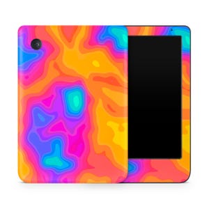 Heat Map Kobo Skin, Rich Colors Design Skin for Kobo Clara, Libra, Nia eReader Decal Cover, Custom Kobo eBook Full Wrap, 3M Vinyl