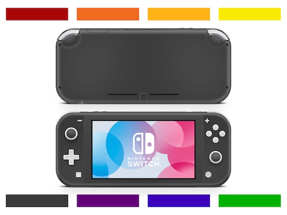 Solid Color Series Nintendo Switch Lite Skin, Wine Red