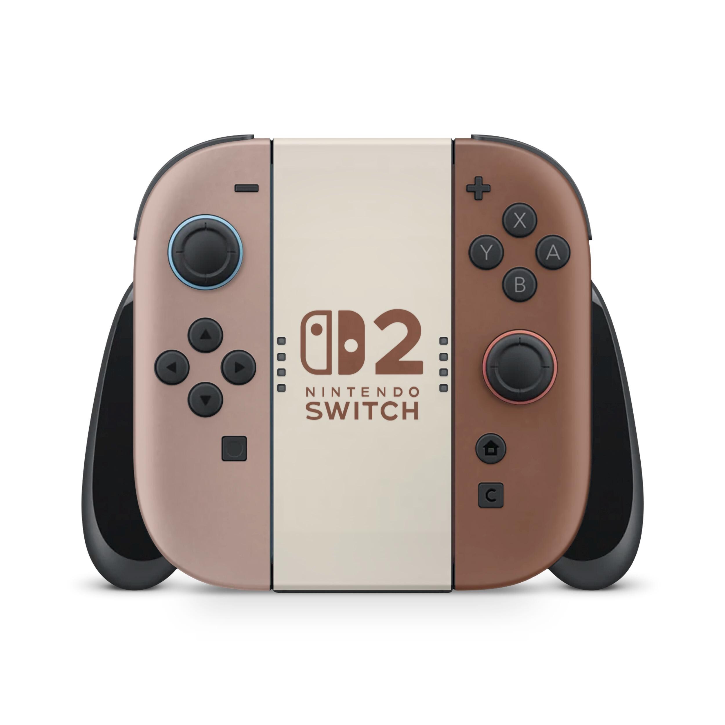 カプチーノ Nintendo Switch 2 スキン：3M製ビニール保護カバー - Etsy