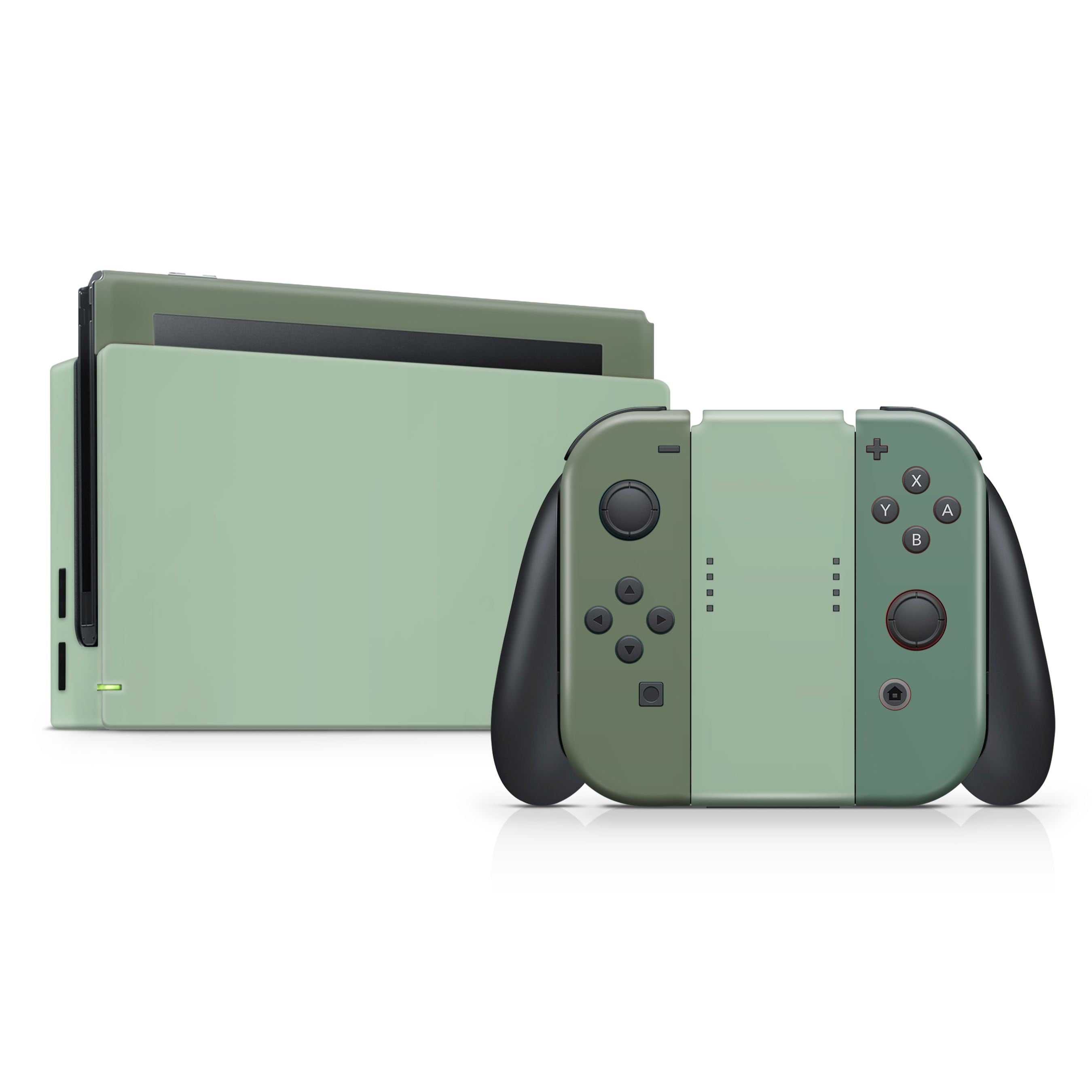 Green Garden Nintendo Switch Skin: Khaki Sage Pastel Vinyl Wrap - Etsy