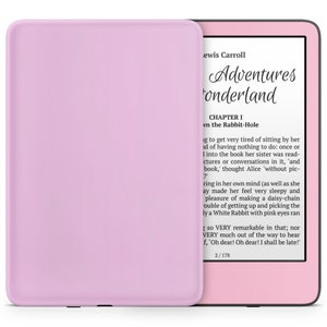 Girly Dream Kindle Skin, weiche Baby-Rosa-Pastellfarbe, benutzerdefinierte Amazon Kindle eReader-Abziehbild-Hülle, benutzerdefinierte Kindle eBook-Aufkleber, 3 m Vinyl