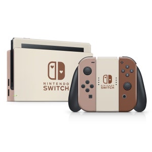 Retro 80s Colorwave Nintendo Switch OLED Skin, Yellow Orange