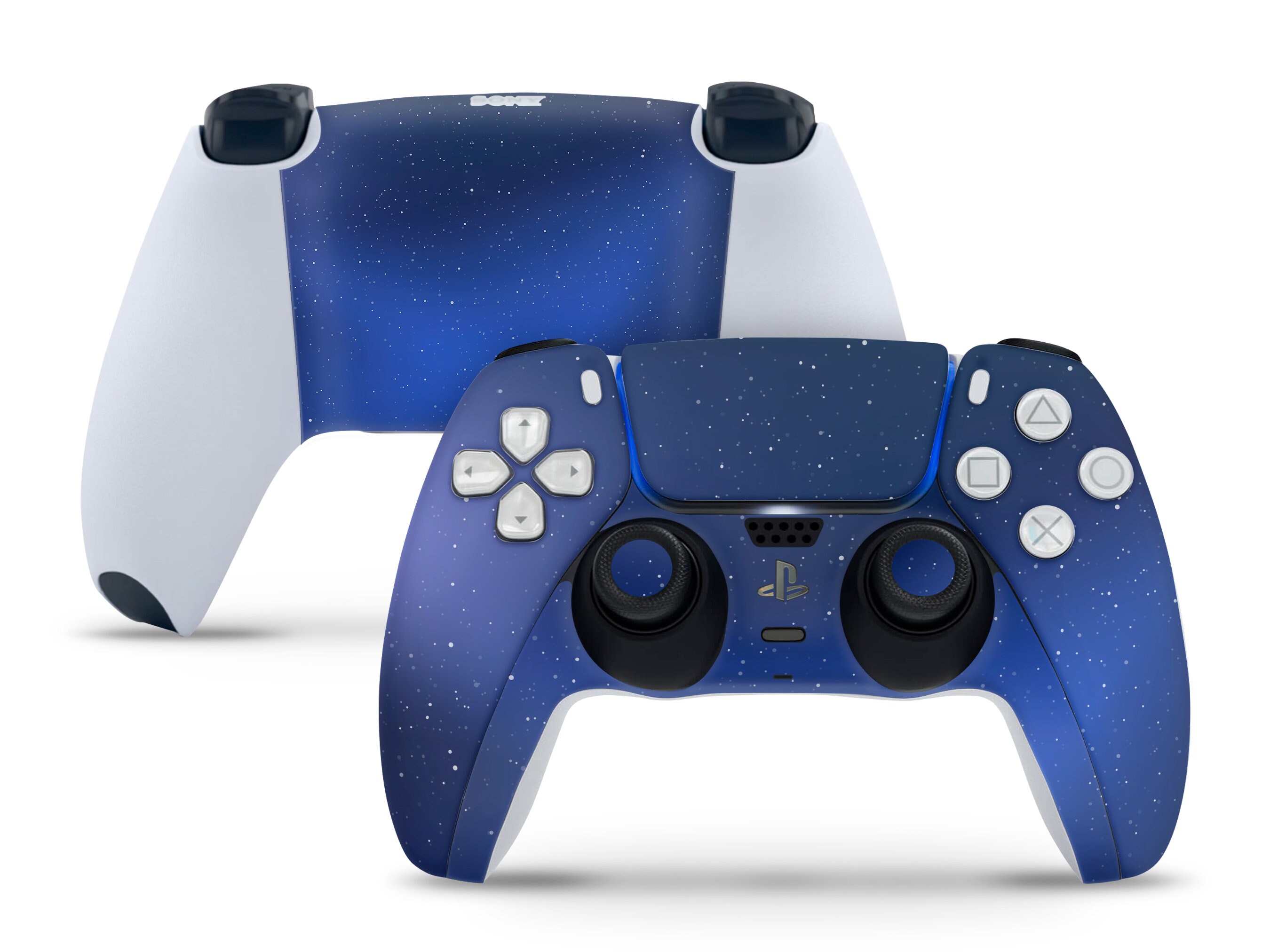 Deep Sky Blue PS5 Digital Edition Skin - StickyBunny