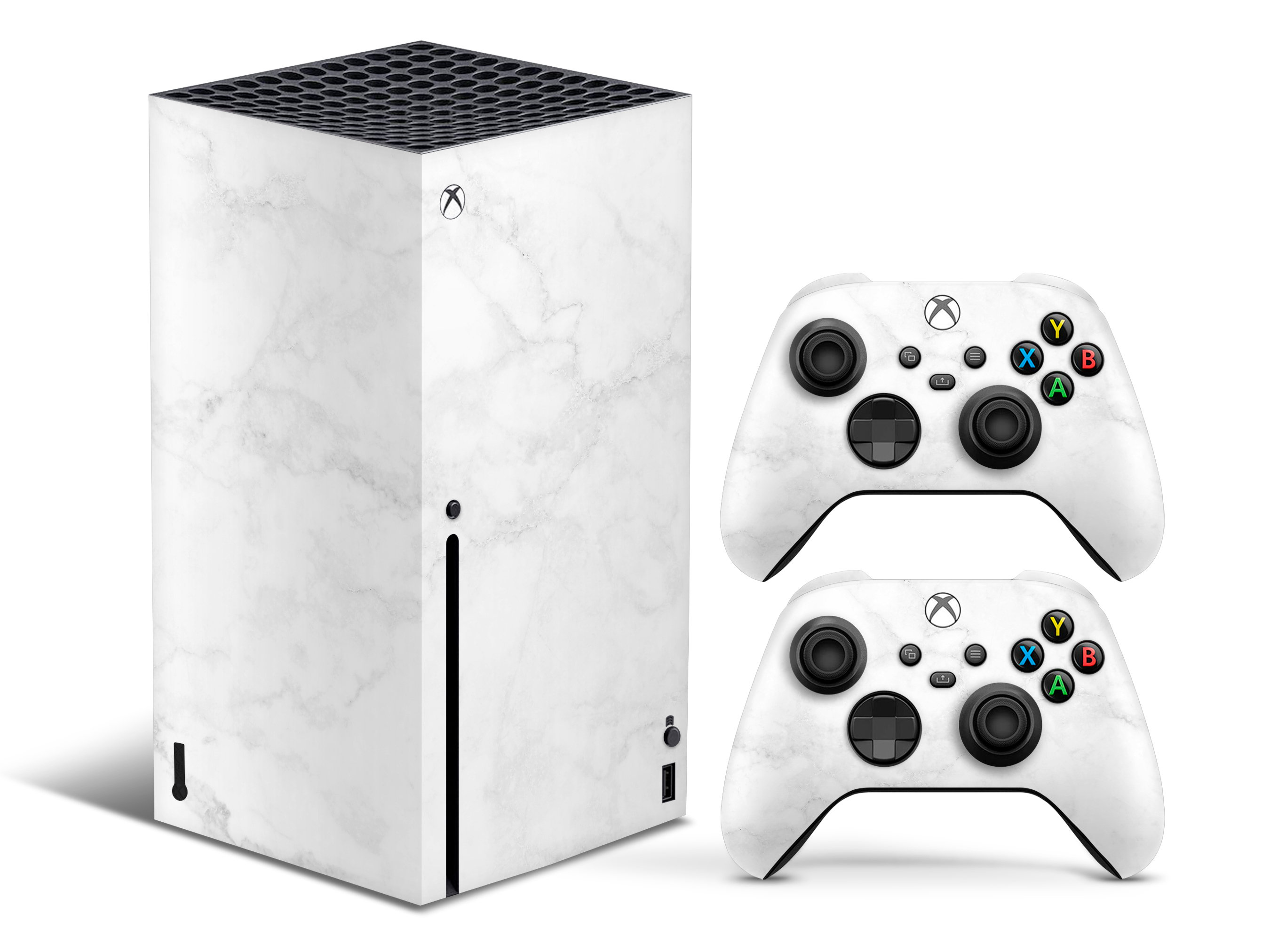Pelle Adesiva Per Xbox Series X Effetto Legno: Decalcomania Rimovibile E Traspirante, Stile Vinile Legno, Rivestimento Protettivo - Foto 2