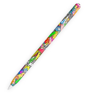 Sticker Bomb Apple Pencil Skin: pellicola in vinile per Gen 1 e 2