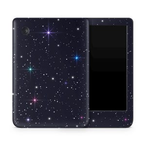 Galactic Kobo Skin, Cosimc Space Galaxy Holographic Vinyl Design for Kobo eReader Decal Wrap, Custom Kobo Libra Clara eBook Cover, 3M Vinyl
