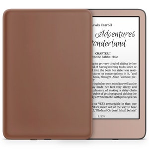 Funda para Kindle Cappuccino: Calcomanía de vinilo 3M color crema marrón café