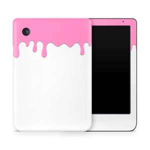 Strawberry Cream Kobo Skin, Cute Pink frosting Design for Kobo Clara, Nia, Libra eReader Decal Wrap, Custom Kobo eBook Cover, 3M Vinyl