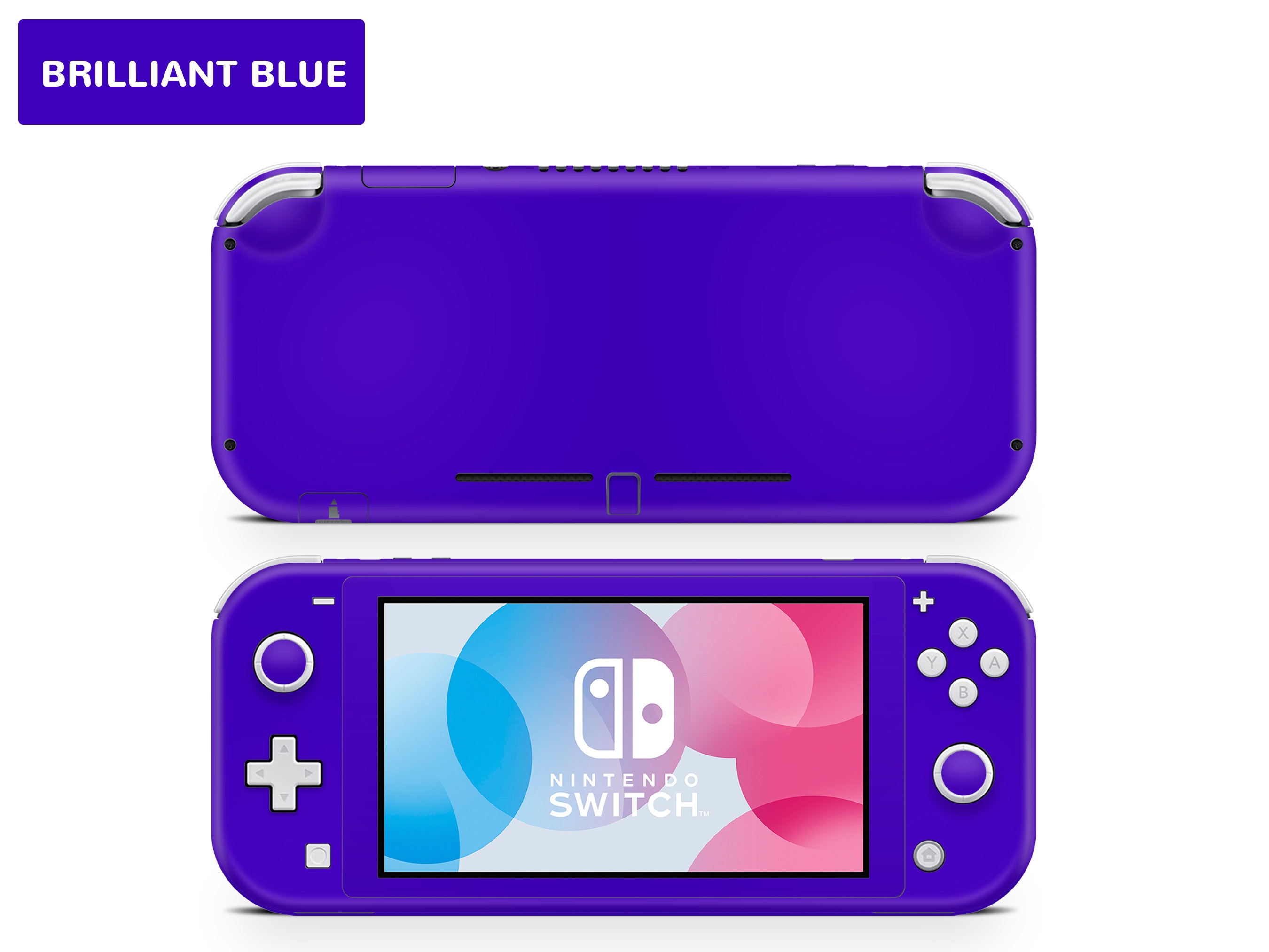 Solid Color Nintendo Switch Lite Skin: Full Wrap 3M Vinyl Cover - Etsy