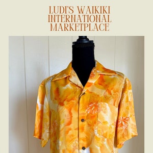 1960&#39;s vintage aloha shirt - Ludi&#39;s International Market Place Waikiki
