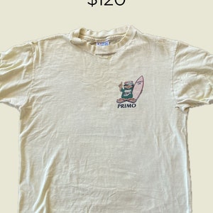 Vintage Primo Beer t-shirt