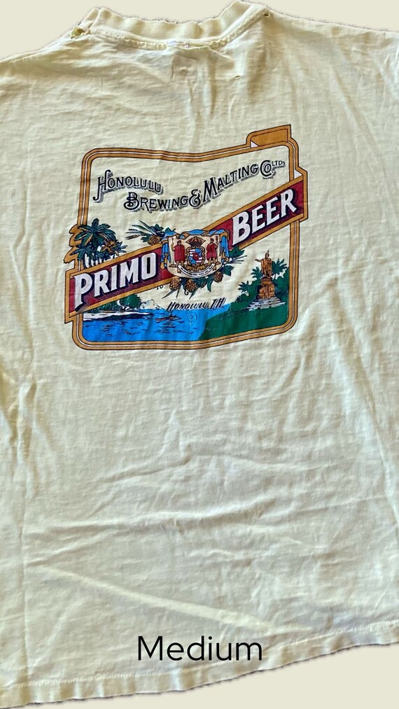 Vintage Primo Beer T-shirt - Etsy Canada