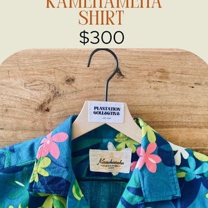 Vintage Kamehameha Shirt Circa 1950-1960&#39;s