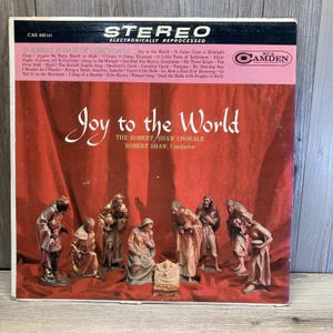 Joy to the World - The Robert Shaw Chorale - Disco de vinilo antiguo