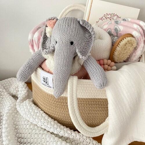 Nappy Caddy / Change Table Organiser / Fabric Basket / Nursery Etsy