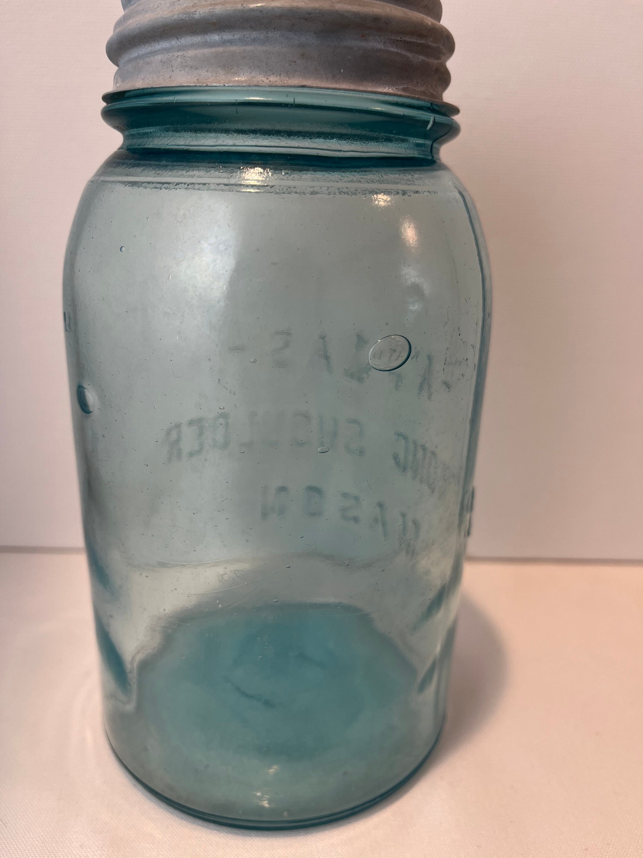 Vintage ATLAS Mason Jar Etsy