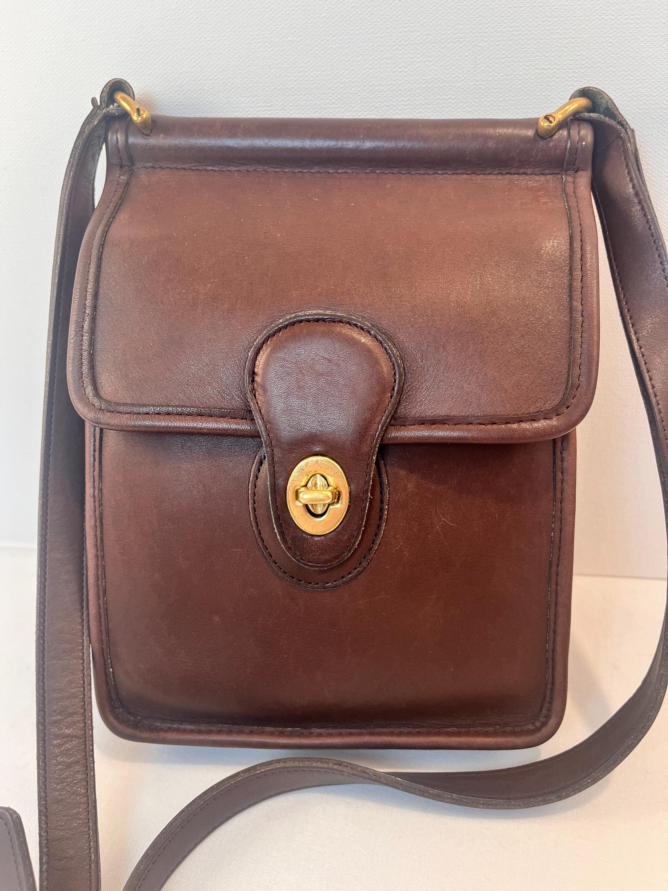Vintage Coach Brown Bags - Etsy Canada