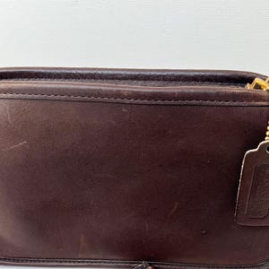 Vintage Rare Coach Bag #9655 Zippered Pouch Crossbody