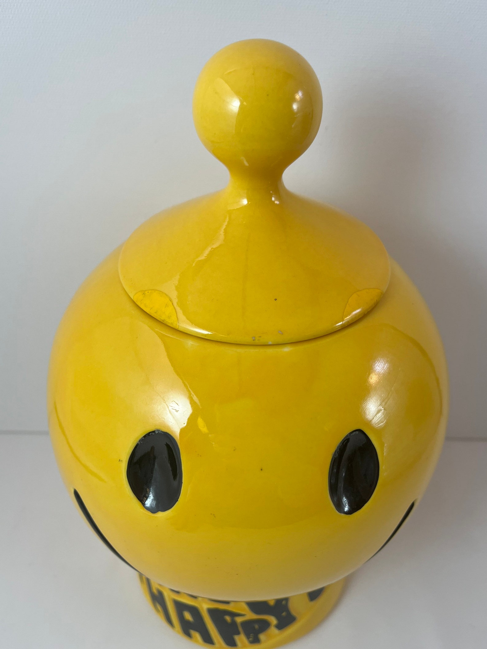 Mccoy Smiley Face Cookie Jar and Mugs - Etsy
